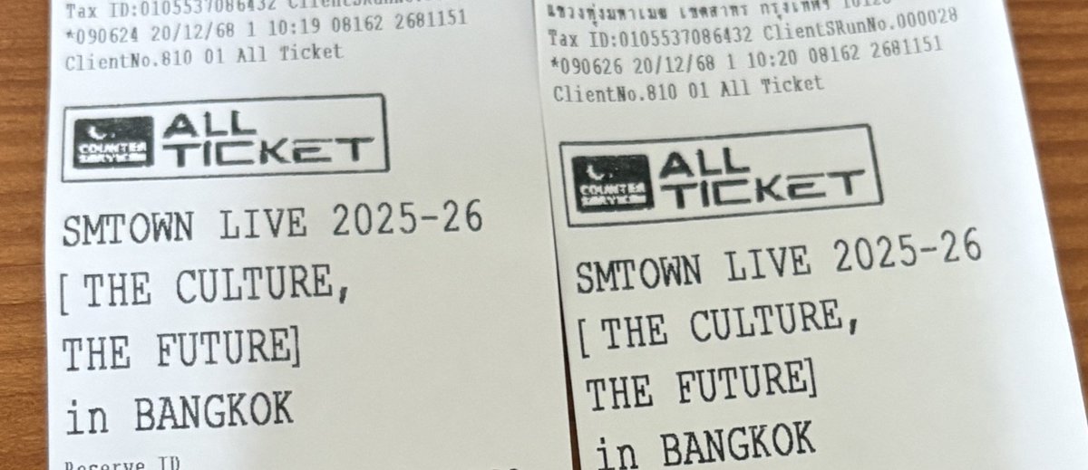 1 Ticketing Assistance and 1 Payment Assistance for #SMTOWN_LIVE_BKK 

#MonCheriLePreuve
#MonCheriTicketingAssistance