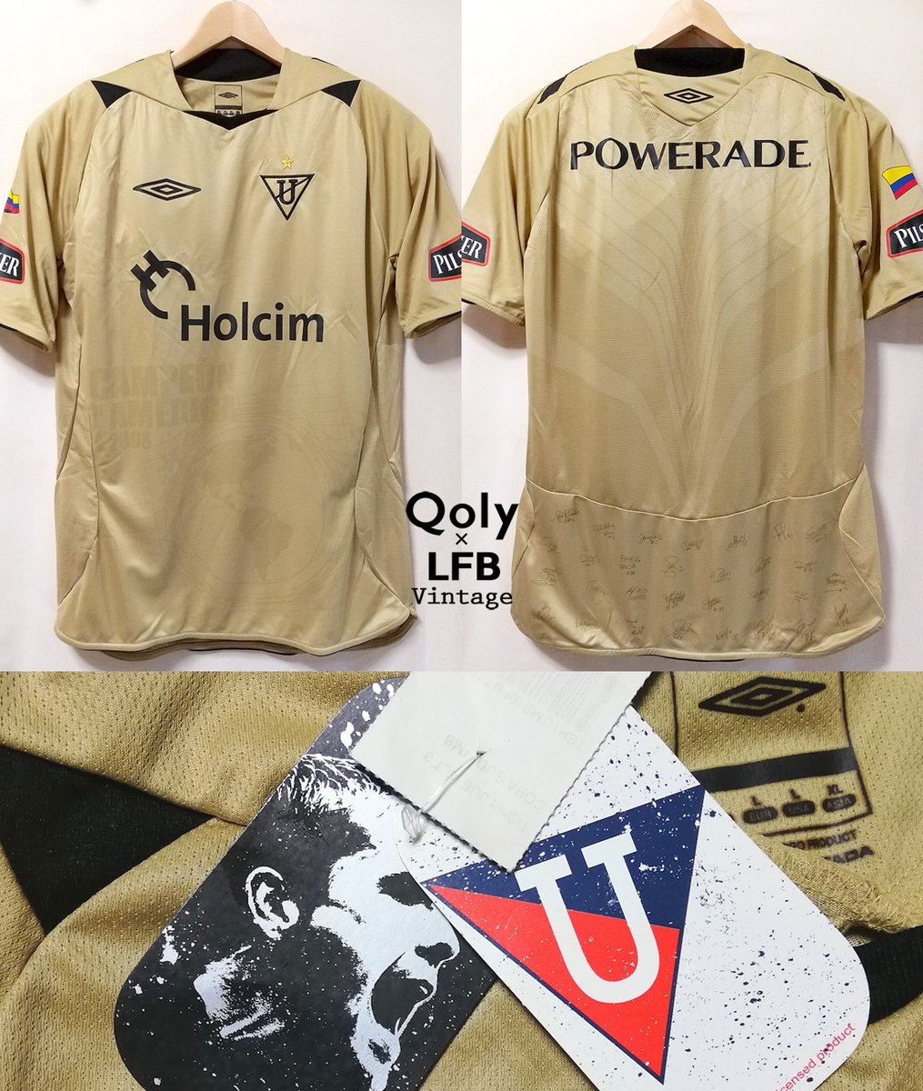 新品】 🇪🇨リガ・デ・キト 2008 Umbro コパ・リベルタドーレス優勝