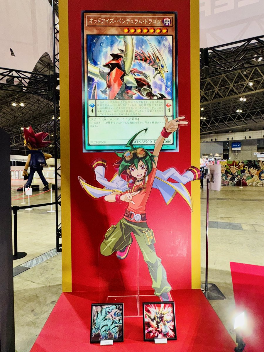 KONAMIブース】 『遊☆戯☆王』カードのイラスト展示は見ごたえ