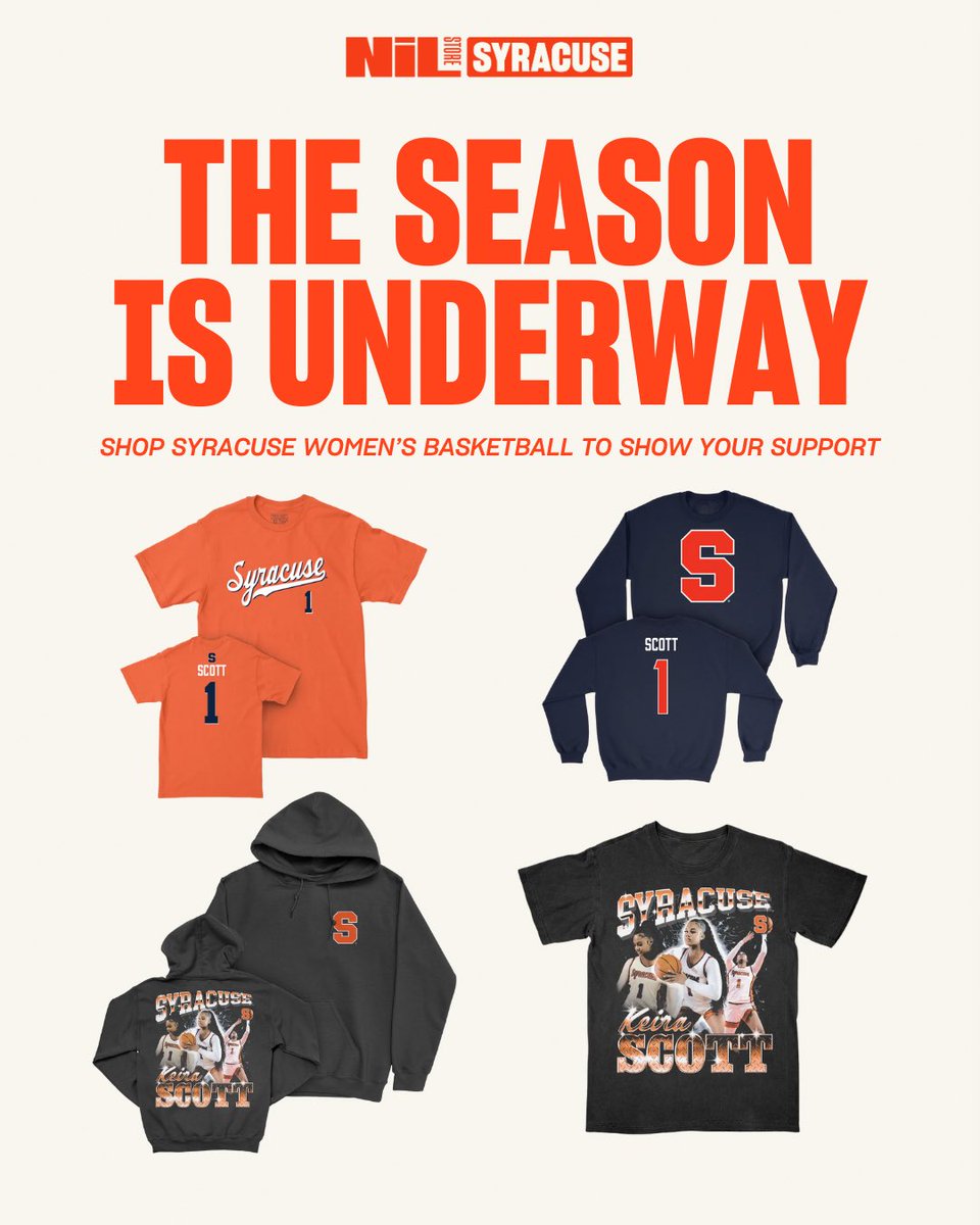 Syracuse NIL Store tweet media