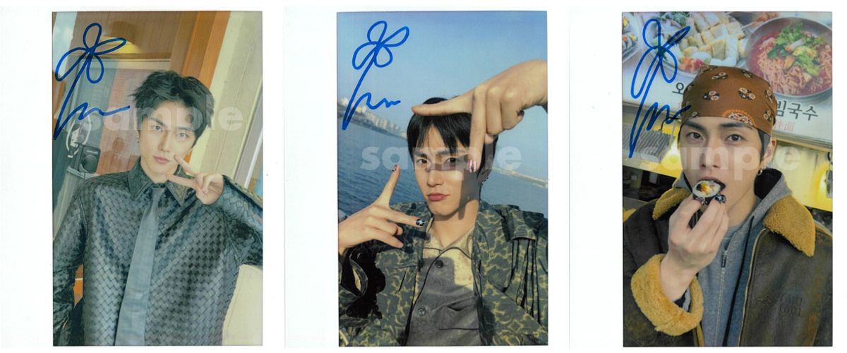 カンミン　サイン入りポラ プレゼント🎁】 XngHan&Xeoul、#XngHan のサイン入りポラを抽選で3名様