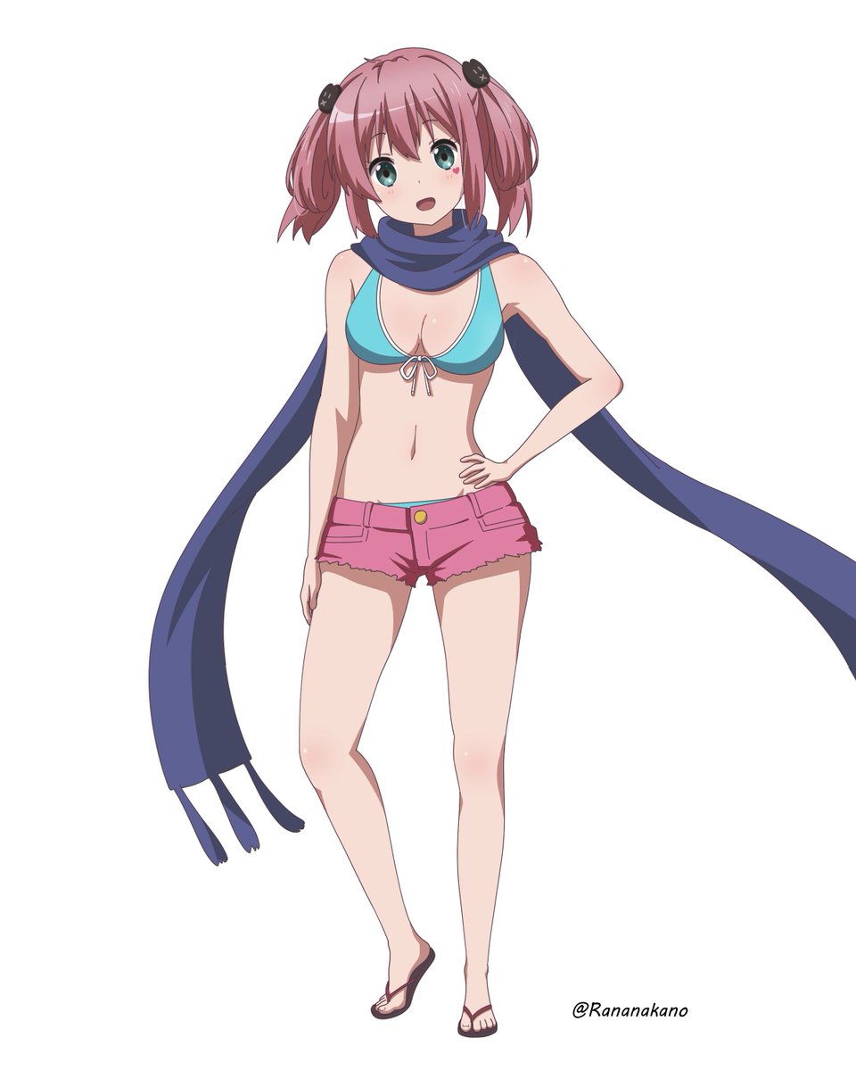 Rananakano's tweet image. 水着七宮ちゃ☀️
#chu2koi #中二病でも恋がしたい