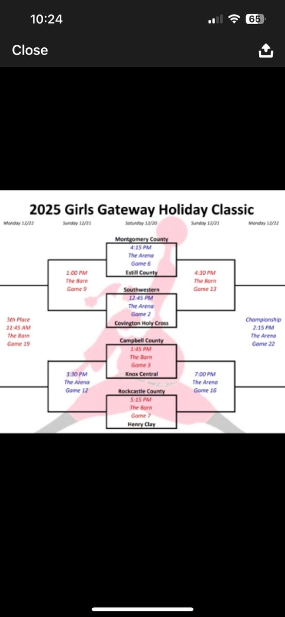 HCGirlsHoops's tweet image. The Holy Cross Lady Indians will be participating in the 2025 Gateway Holiday Classic at Montgomery Co. High School 

Safe travels and Let’s Go Indians‼️
