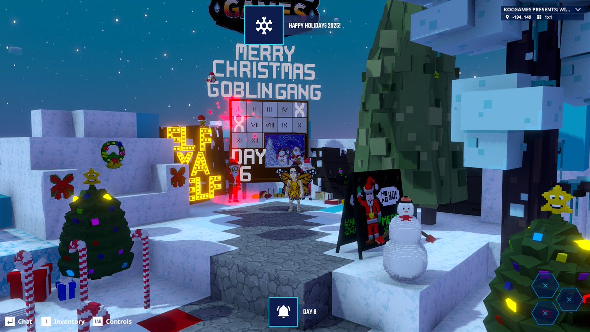 Day 6 - Hunting Jungle Bells in <a href="/KOCGAMESCO/">King of Crypto Games Studios</a> 12 Goblin Days of Christmas! 🔔🎄

Play Now! 🎮👇sandbox.game/en/experiences…

#KOCGames #TheSandboxGame #Sandfam #GoblinGang #MiniGobs #12DaysOfChristmas