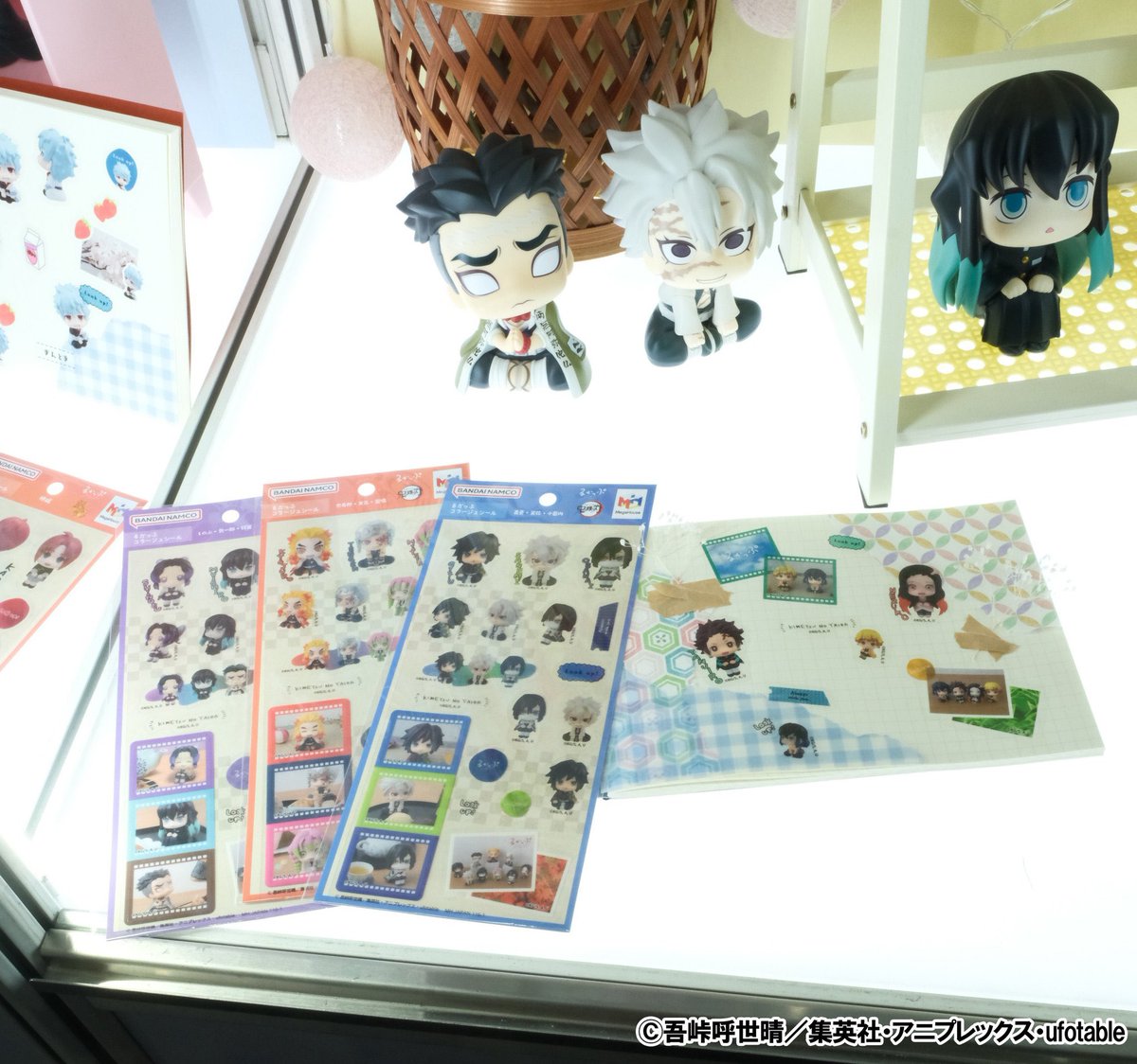 メガハウスより デザイン初公開！ □るかっぷ ダイカットステッカー 鬼