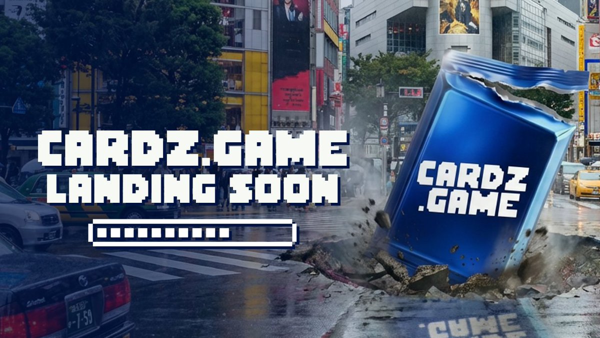CardzGame's tweet photo. Landing sequence initiated…
 [████████░] 90%

Brace for arrival. https://t.co/XmKkEqr361