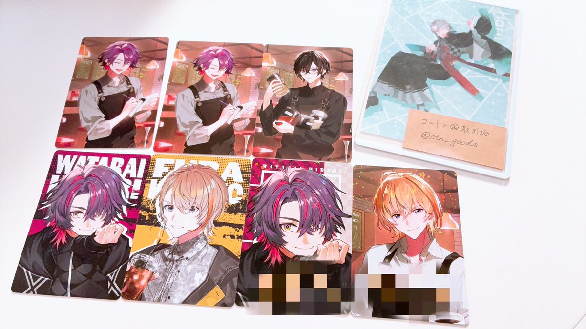 ctn_goods's tweet photo. 【交換】 
にじさんじ VOLTACTION ヴォルタカレー

『讓』画像1枚目 
『求』画像2枚目🙏

同種交換　N⇄N  R⇄R
纏めてお取引いただける方優先させていただきます。
郵送でのお取引でお願いいたします。 https://t.co/3qe8lQm0nt