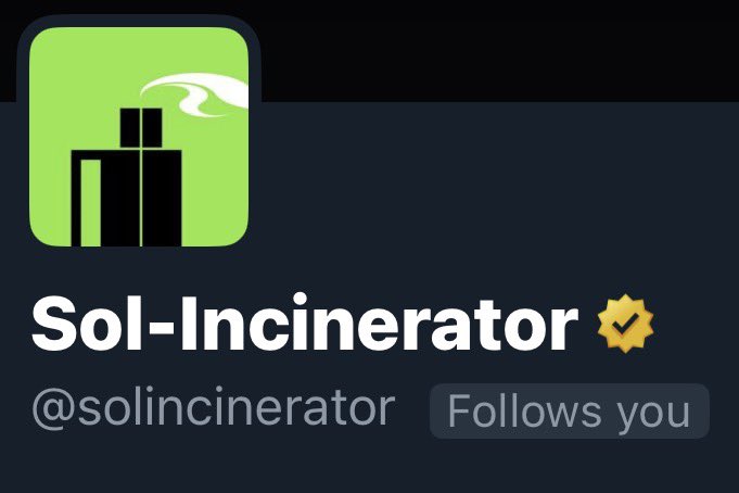 Sol-Incinerator tweet media
