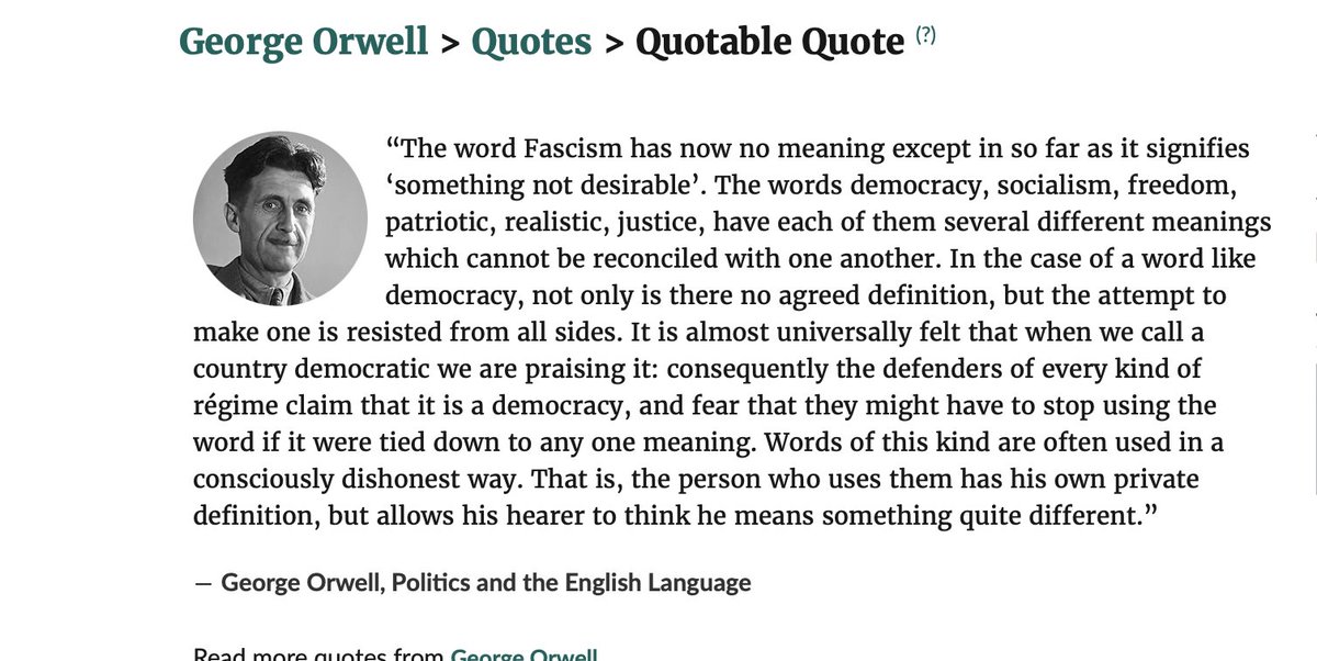 KnewOnEarth's tweet image. @terronk @JackieFielder_  this sort of drivelish abuse of language is precisely what Mr. Blair here was referencing. This #TextBook example is so good that I am going to use it as a concrete example to explain the concept in class. Well done, madam.🧐