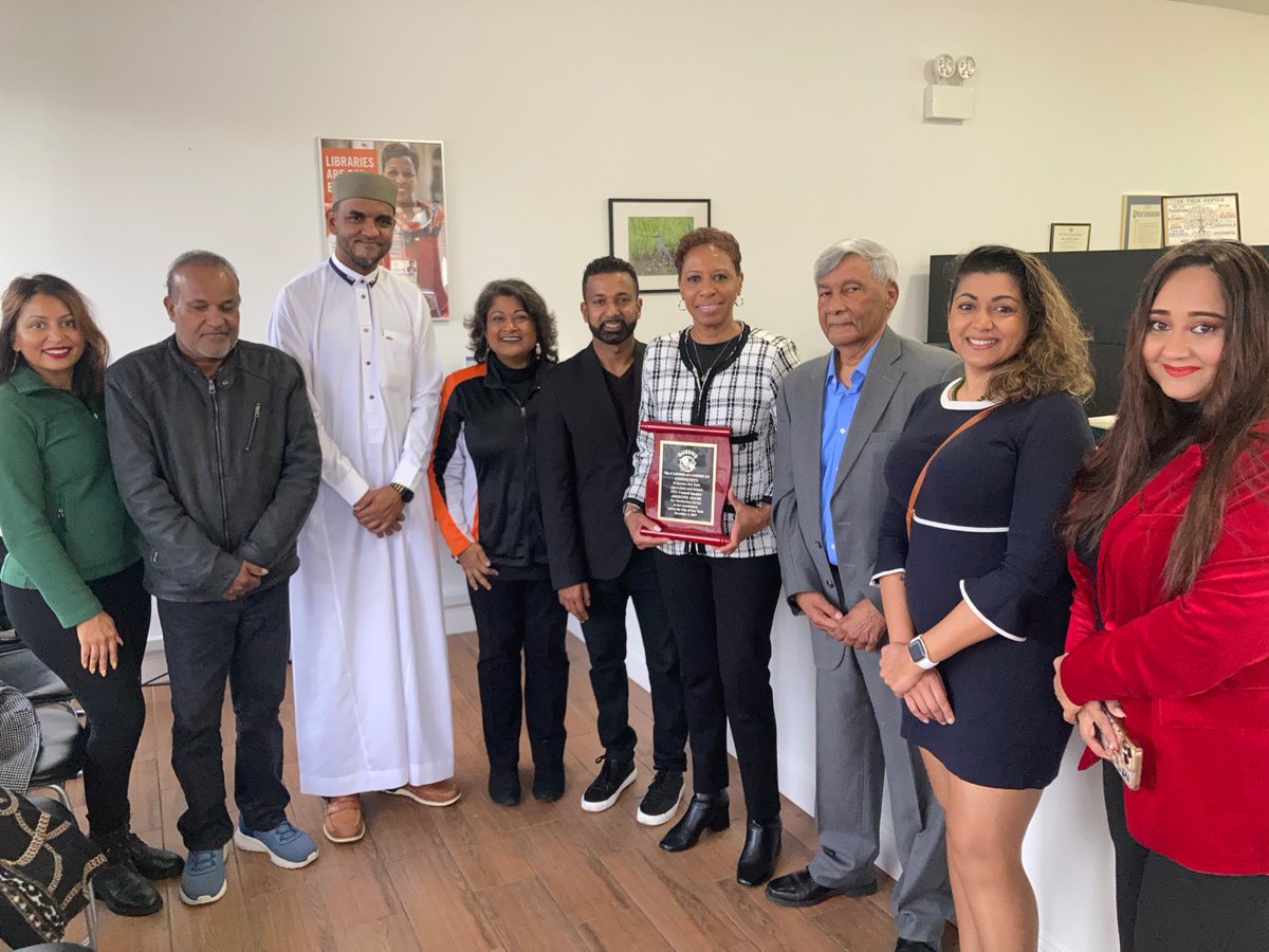 NYCSpeakerAdams's tweet image. I was touched to receive this plaque of recognition today from Caribbean-American community leaders in Queens, most of whom I've known and worked with for a long time.
 
From the moment I was elected to represent #TheGreat28, my goal was always to unify our diverse district,…