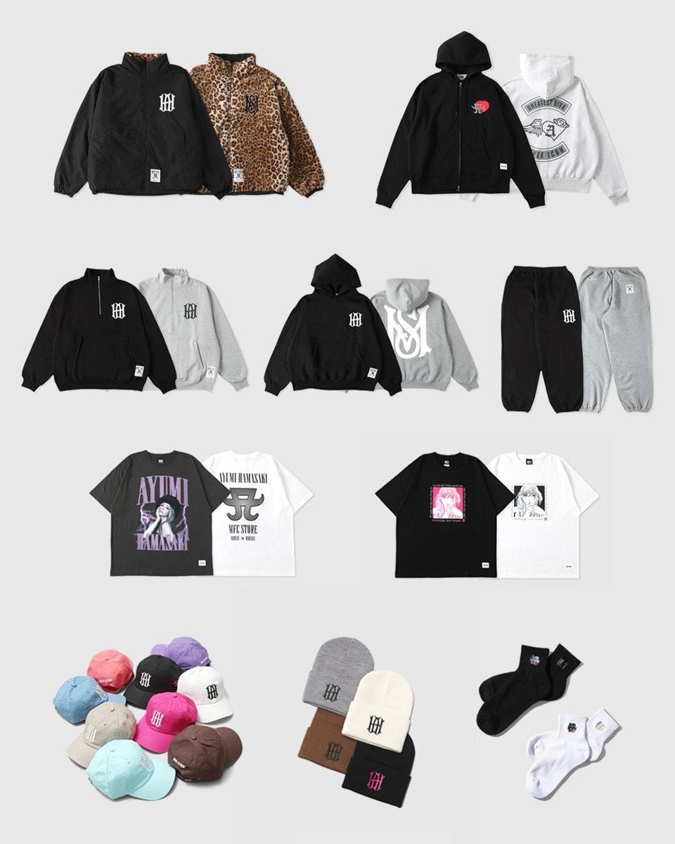 NEWS] The exclusive pieces for the ayumi hamasaki x MFC STORE POP