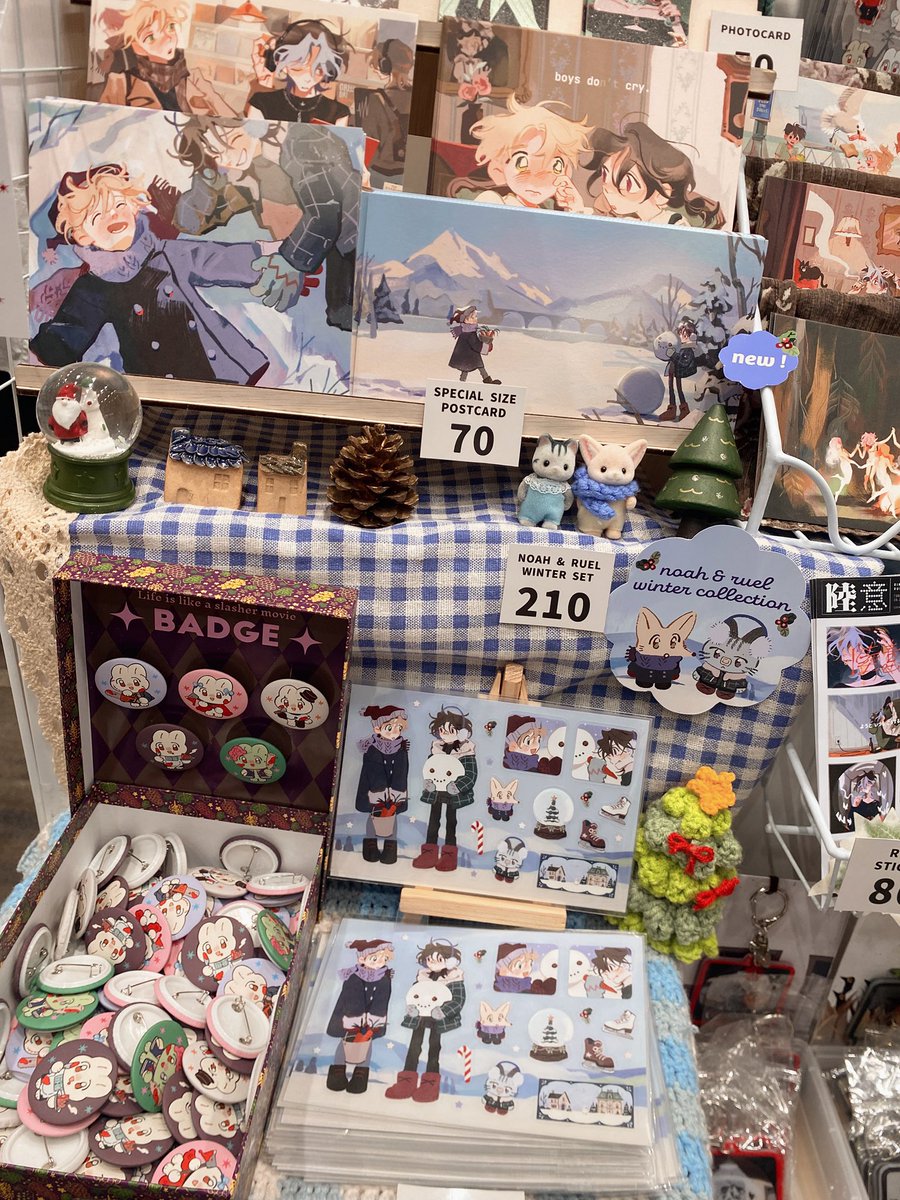 #IFEXPOWINTER25 
บูธเปิดแล้วนะคะ! มาเจอกันนะ เสื้อขอลองไซส์ได้ทุกลายเลยนะคะะ