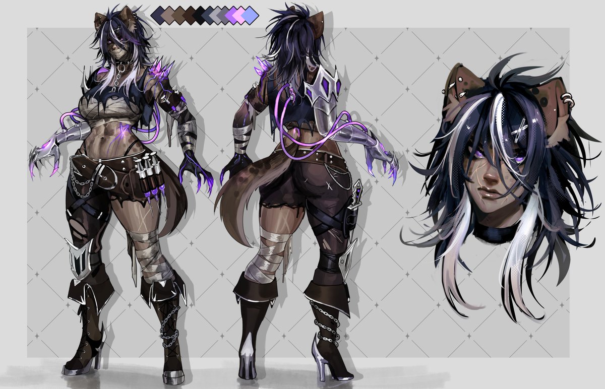 MephieraVT's tweet image. 🧪🦾 The Chempunk Hyena Mephiera 🧪🦾  

🧪🦾 twitch.tv/mephiera
🧪🦾 tiktok.com/@MephieraVT
🧪🦾 youtube.com/@MephieraVT 

Design and Reference Sheet: @JNXED_BLADE28 

3D Model: @Tibi3D 

🎨 #MephiArt 🔞 #MephiLewd 

Oshi marks: 🧪🦾