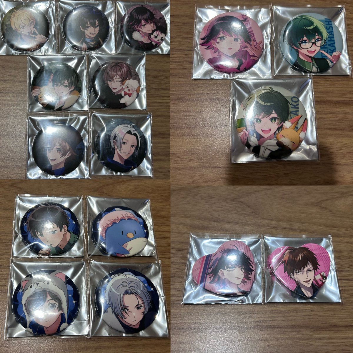 Rei99456182's tweet photo. #高田村交易所交換譲渡
#高田村交換譲渡

※同種交換、2枚目2段目以降は異種・譲渡可
【求】
・周年・大阪・ハート缶バ🚬🐬
・うちわキーホルダー🚬🐬
・パジャマ缶バ🦕
・定価(2枚目2段以降)
【譲】
・画像
20日、21日(夕方)交易所での取引希望です。
検索からでもお気軽にお声がけください。 https://t.co/Vo2nicWlxJ