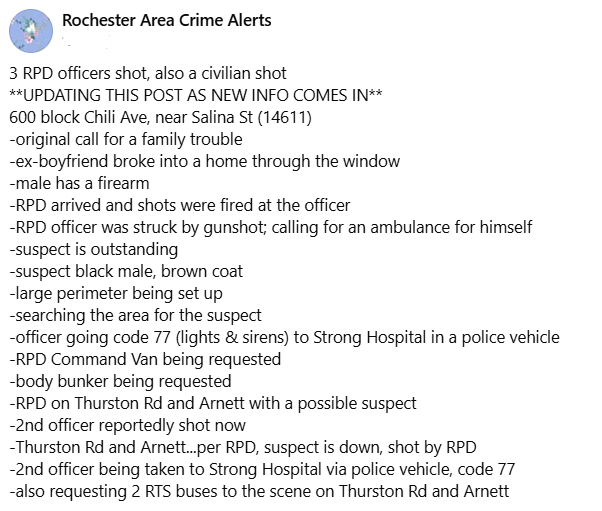 ROCHESTER, NY CRIME, INCIDENTS, NEWS, INFO tweet media