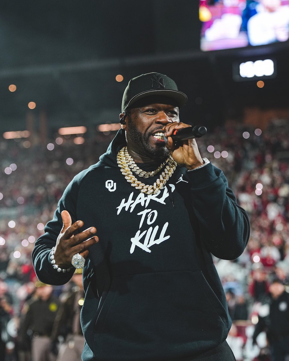 OU_Football's tweet image. Hard to Kill.

@50cent | #BoomerSooner