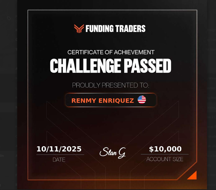 RenmyC's tweet photo. Another milestone!
@fundingtraders https://t.co/TZDughJ3Bx