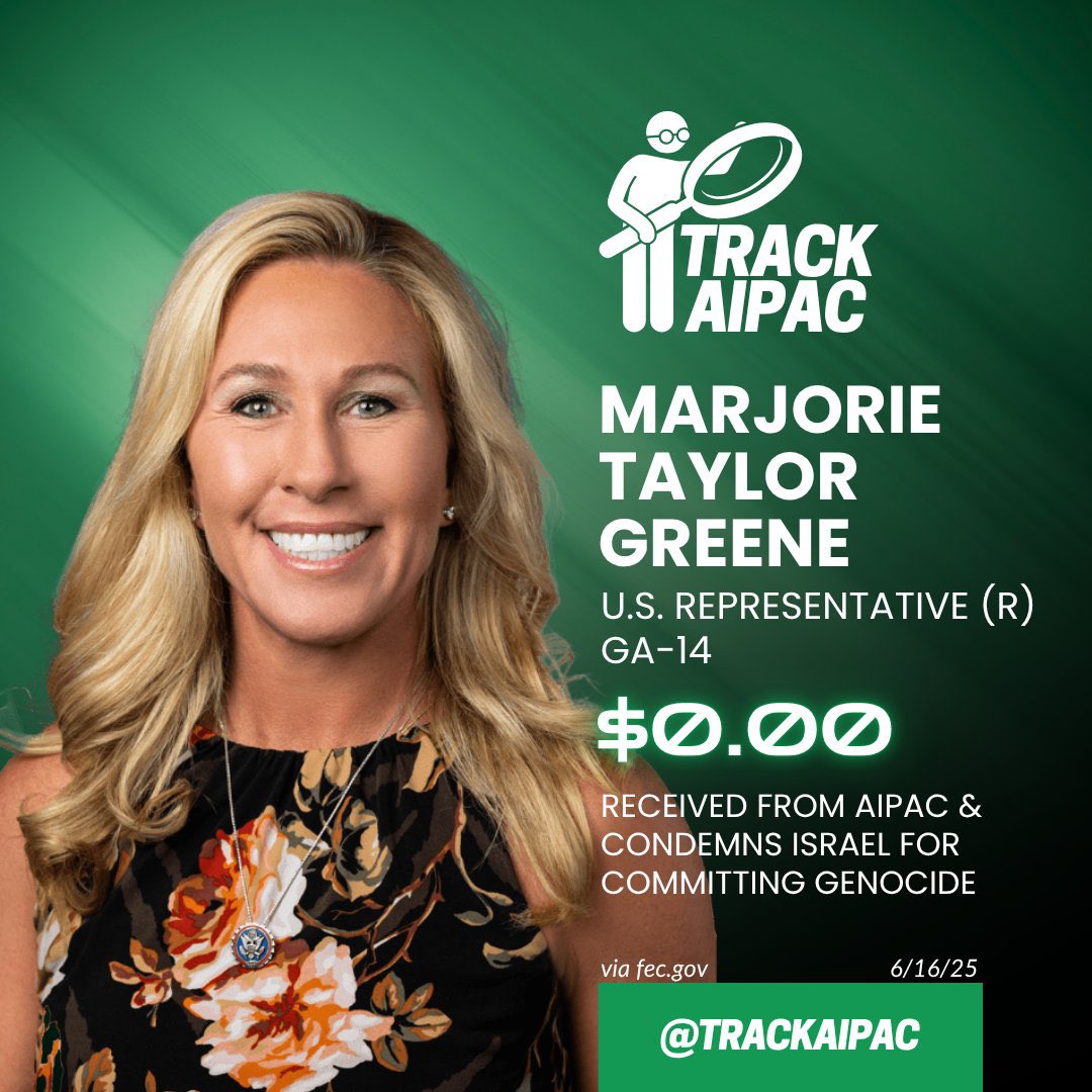 RepMTG's tweet image. I think the President is having some confusion because my voting record and donation history is actually more conservative and America First than he is.

And I voted with him 98% of the time but wouldn’t take my name of the Epstein discharge petition.

But maybe his memory is not…