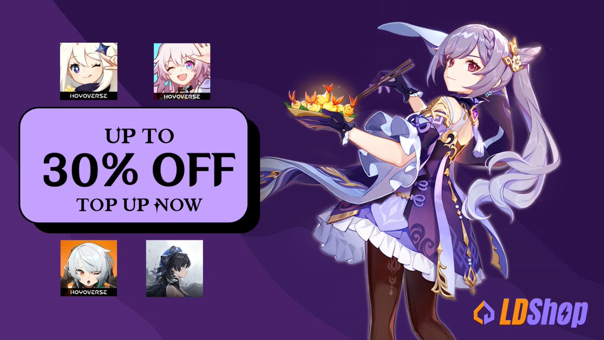 🤔Looking for a cheap top up website?
Choose LD Cash !!

💎Affordable Prices
💎No Credentials Required
💎Fast, Safe &amp; Cheap
💎Friendly Customer Support

😼Register using my link to enjoy an additional 5% discount:
chain.ldshop.gg/T4EZUUfp2

#Genshin #hsr #zzzero #WuWa