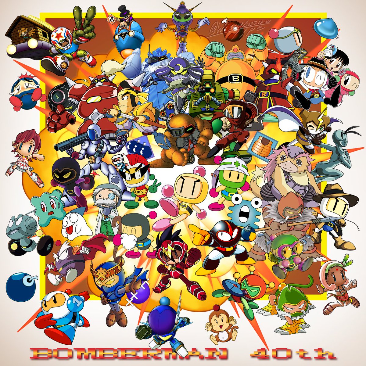 合作イラストのうち、自分が担当したキャラまとめ。
各キャラが合作イラストのどこに居るのかを探したりするのも楽しいのでオススメです。