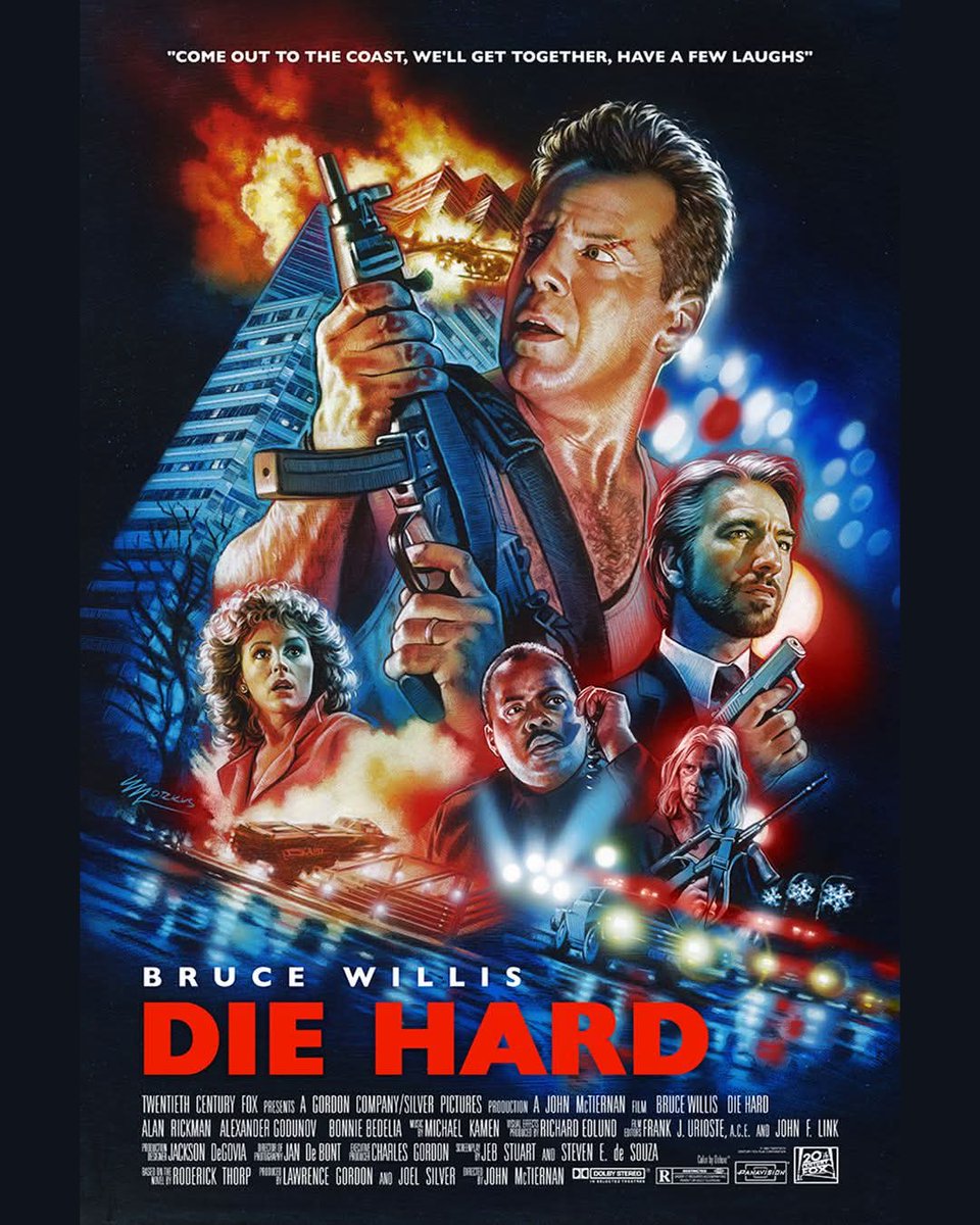 80s_channel's tweet image. Die Hard is not a Christmas movie. It's THE Christmas movie.