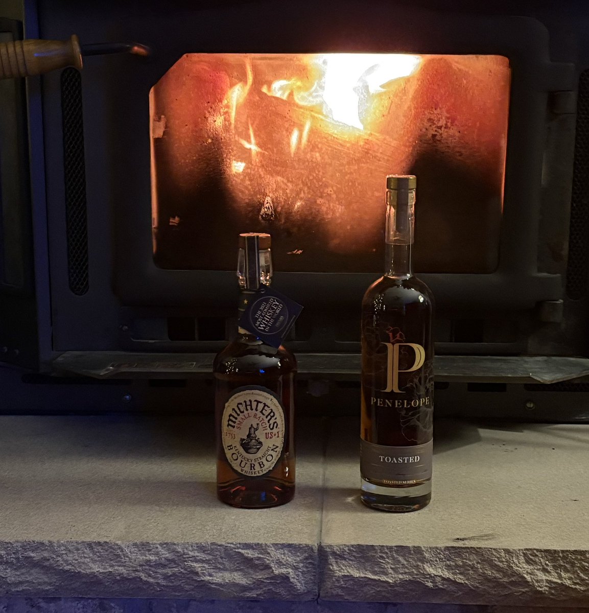 Perfect night for a nice Bourbon. Thanks to my friends over at #DirtCheap