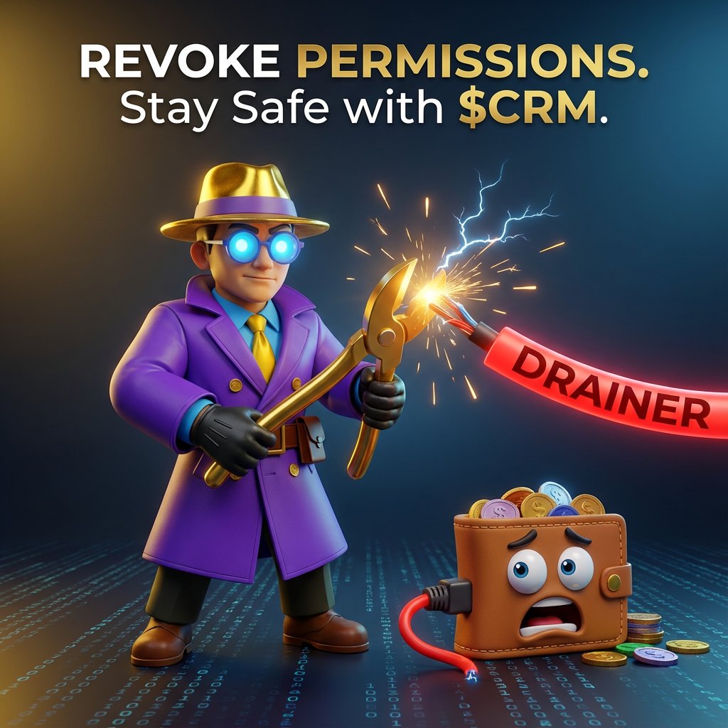 Stay safe from drainers. If you use a hot wallet often, make sure to run regular malware scans on your device and visit sites like revoke.cash from time to time to remove old permissions you may have forgotten about.

Practicing good wallet hygiene is one of the