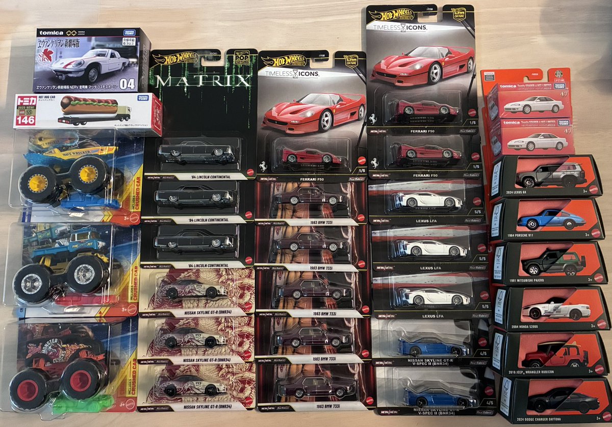 今日のお買い物✨ 買い過ぎちゃった☺️ 733iは不人気だったなー