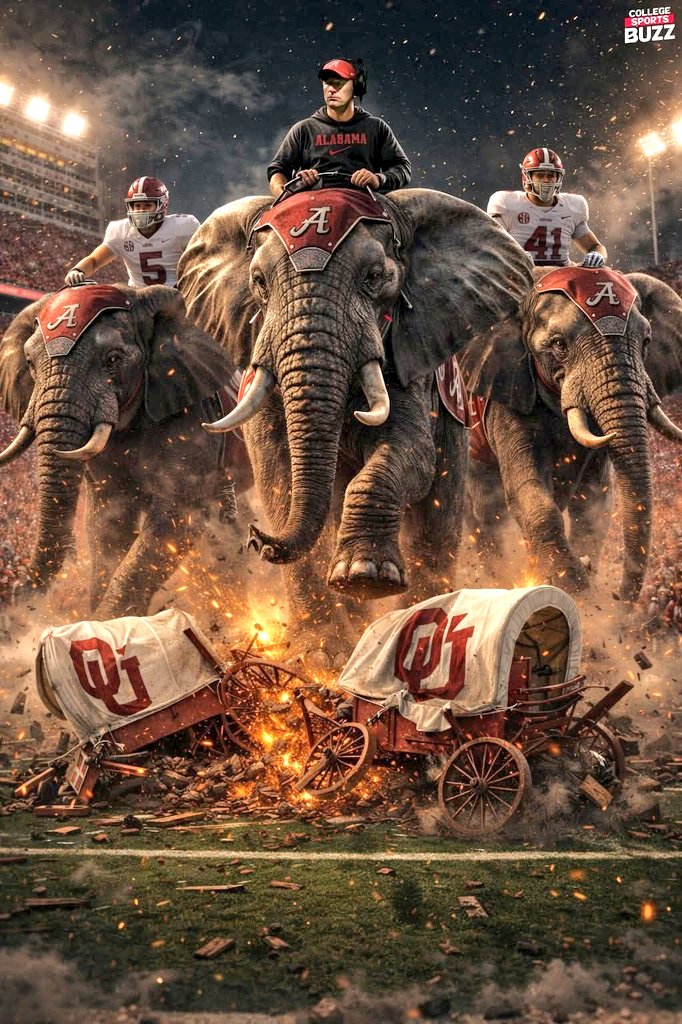 jerrysandersRTR's tweet image. Bama 34 - Oklahoma 24....RTR