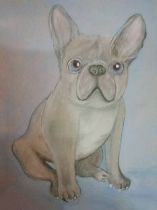 199Dawn's tweet photo. Art of the Day! "French Bulldog". Buy at: https://t.co/HnfzNBtnaG https://t.co/lewUB8Z2yp