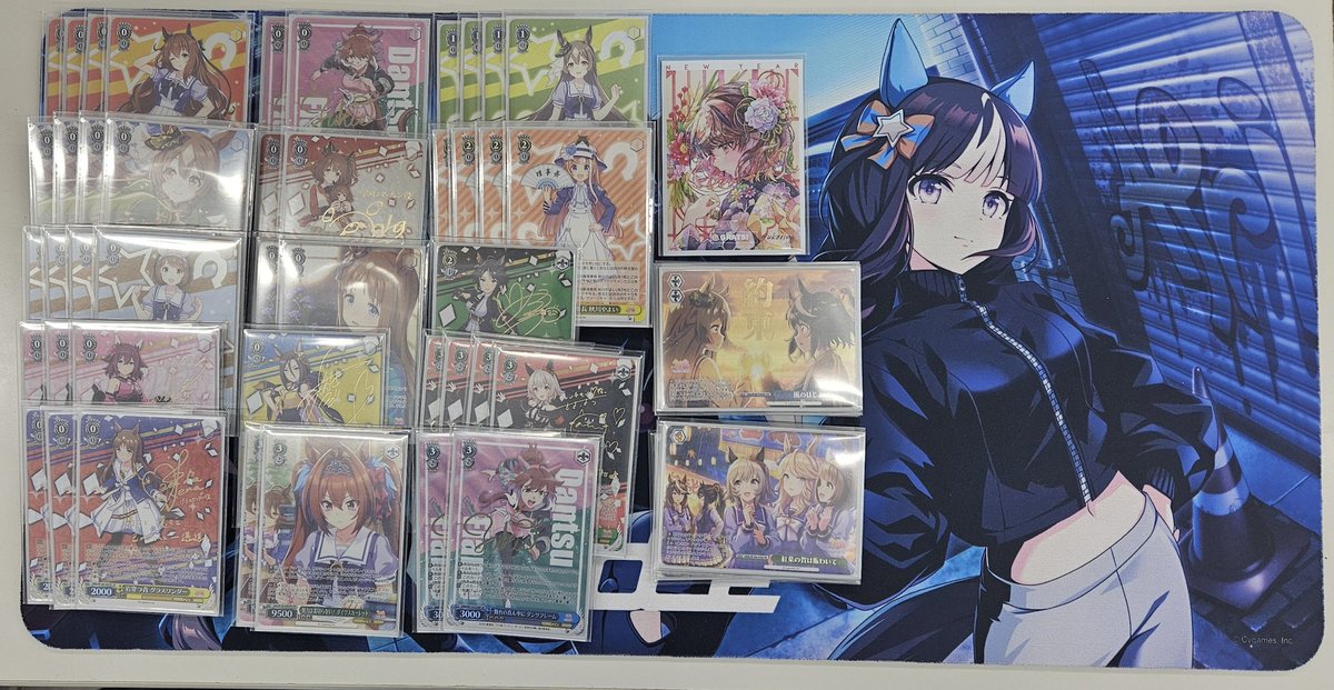 WS　ウマ娘　デッキ ウマ娘デッキ】WS]ウマ娘 プリティーダービー優勝デッキレシピ(ホビー