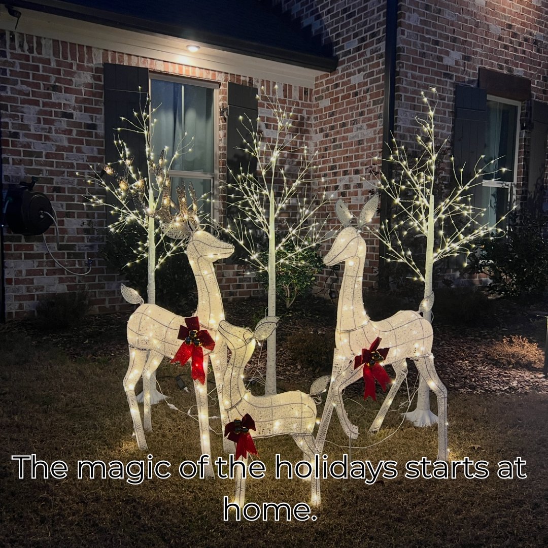 The magic of the holidays starts at home --where traditions are made and memories last. 🎄✨

#TisTheSeason #HolidaySpirit #HomeSweetHome