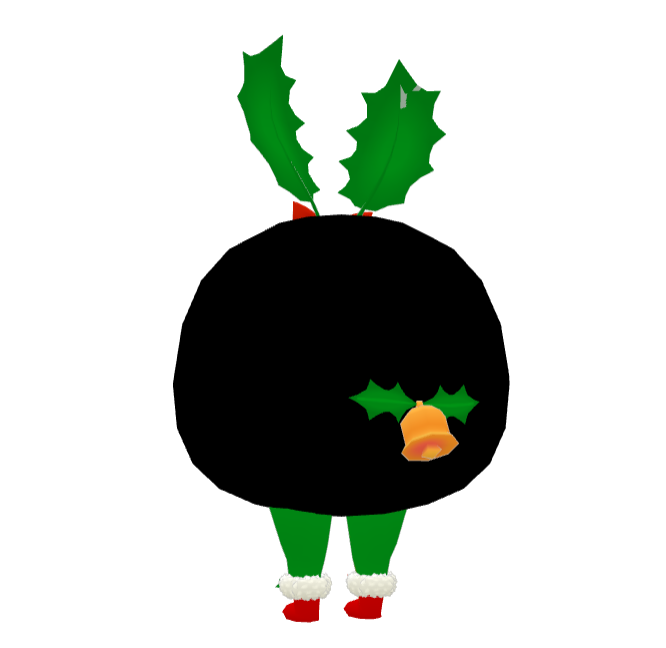 KOOHIITENN's tweet photo. クリスマス間近なので、えぬふしさん(@enufshi)の「おはぎ妖怪 Xmas ver ひいらぎちゃん」を着てみました♪ 見てくくださいこの眼力！！ じっと見てると緑の目がグルグル回って見えて催眠術にかかりそう。そのせいかこのひいらぎちゃん、だんだんバニースーツを着ているように見えてきました…ｗ https://t.co/vUGOG8KmGn