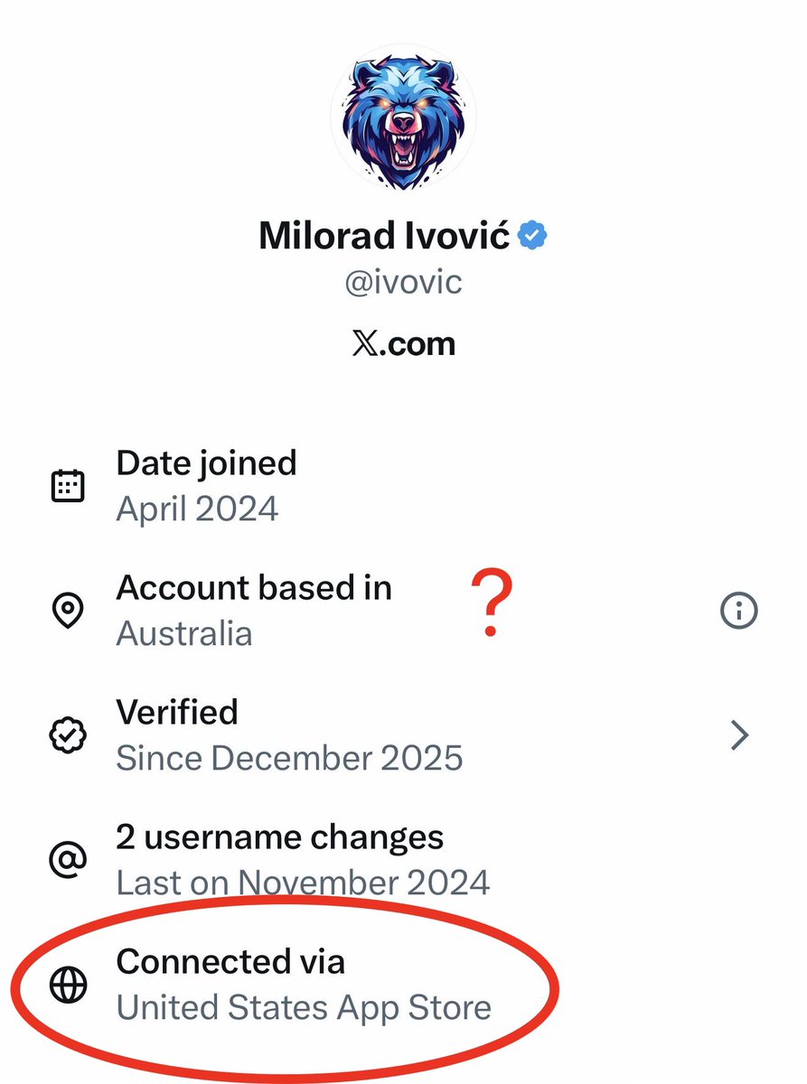 Milorad Ivović tweet media