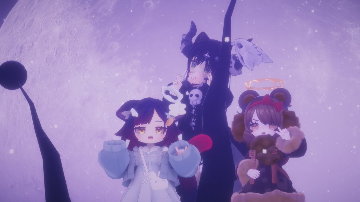 🌕
🐈👾🧸
#VRChat #コロネちゃんかわいい