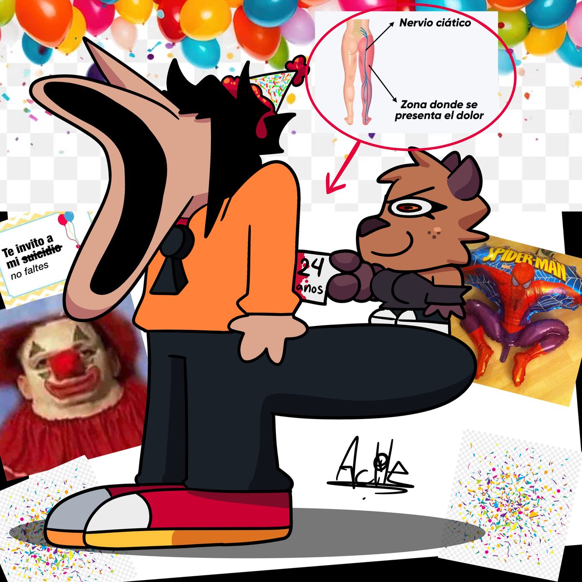 Feliz cum al cumpleañero (yo)