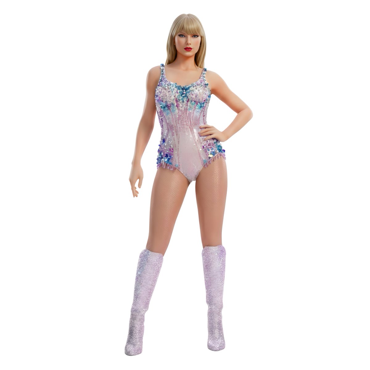 due to popular demand here’s Taylor without Fortnite’s white tights 🩷 #Fortnite