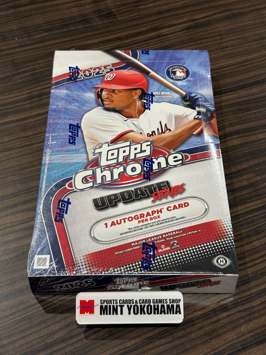 本日入荷新商品！】 「MLB 2025 TOPPS CHROME UPDATE HOBBY」 トップス