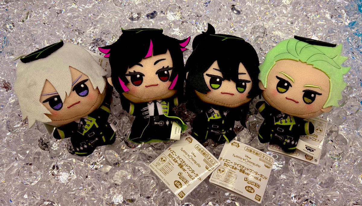 景品情報】 #ディズニーツイステッドワンダーランド ちびぐるみ～寮服