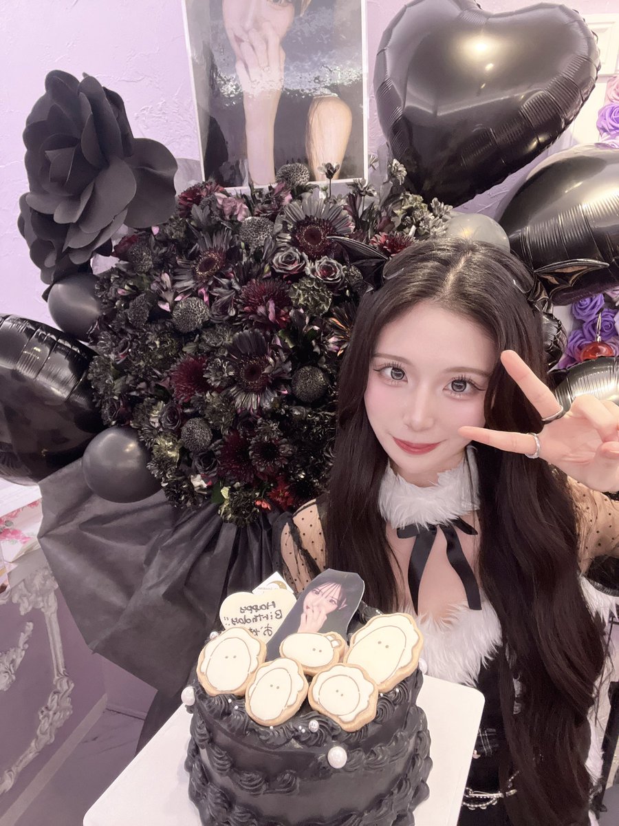 【お嬢♡様】12/15 山梨 ご自宅着 卓上バルーン イベント 生誕祭 誕生日 福山梨乃生誕祭ありがとうございました🩵🩵🩵🩵🩵🩵🩵 @rinomaru_