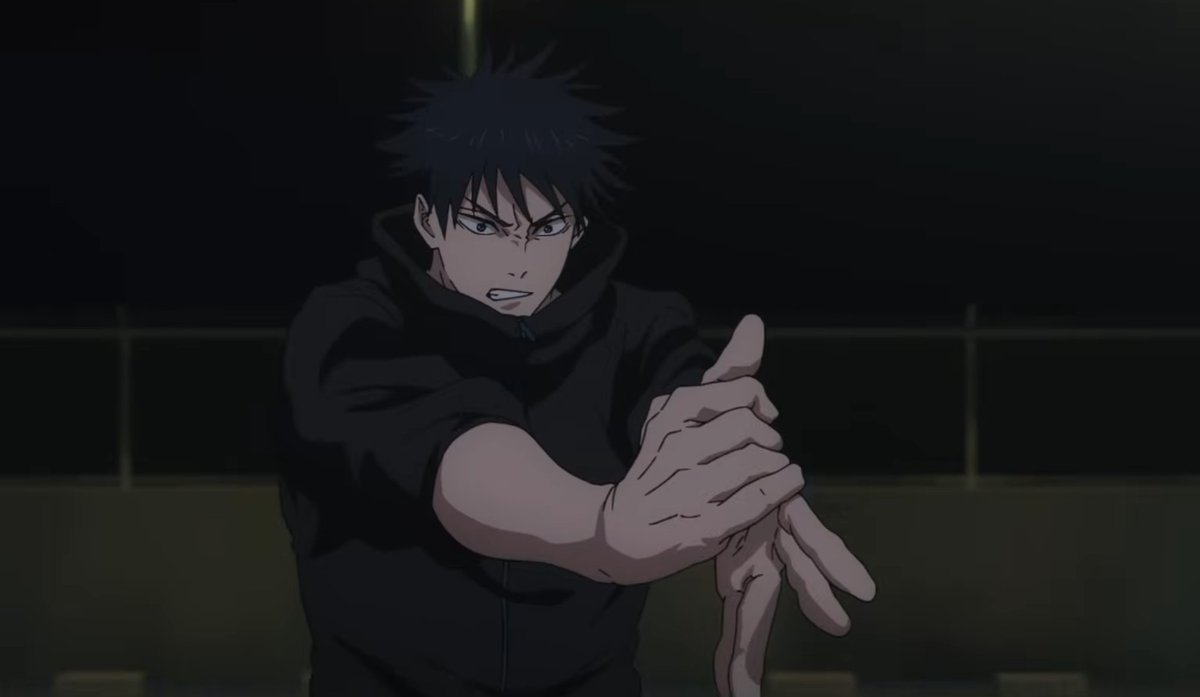 kyfriedmegumi's tweet image. no one talk to me i'm doing something (thinking about culling games trailer megumi)