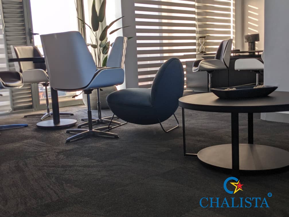 ck_sons's tweet photo. CHALISTA CARPET TILES 
When designing a high-end offices, every detail counts, 
Chalista Carpet Tiles provide a perfect balance of aesthetics and functionality, making them a choice of top designers worldwide.. Visit our showroom today or call us 0707 238 217. https://t.co/6UxkJXJviw