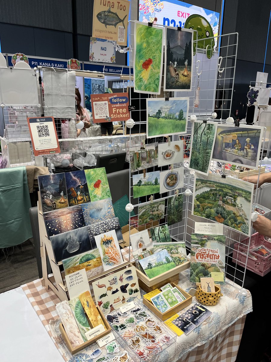 มาออกบูธน้า #IFEXPOWINTER25 N43 ค่ะ
รอบนี้เอางานจริงมาแขวนให้ดูเล่นด้วย