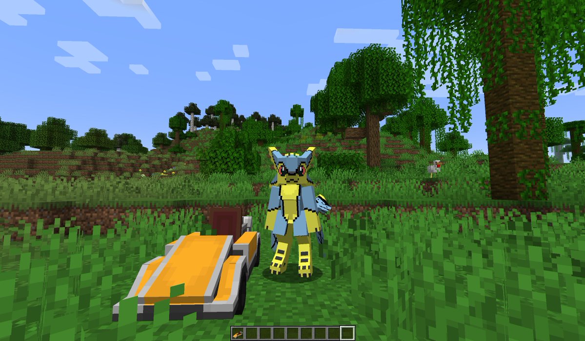 AquaVDragon's tweet image. Okay Now just got #MinecraftJava for the first time because it was on sale and uh... what have I've done with these mods? I think it's funny that I can drive a car as an Avali. #MinecraftAvali #Minecraft #Minecraftmods