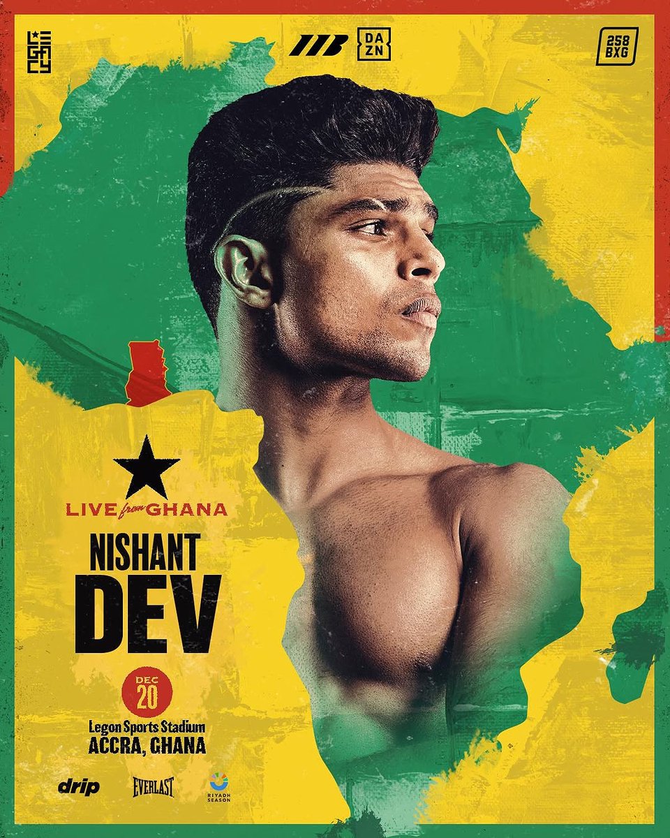 IT'S NISHANT DEV MATCHDAY 🤩🥊

- After being 4-0, 5th Pro match for Champ 🇮🇳
