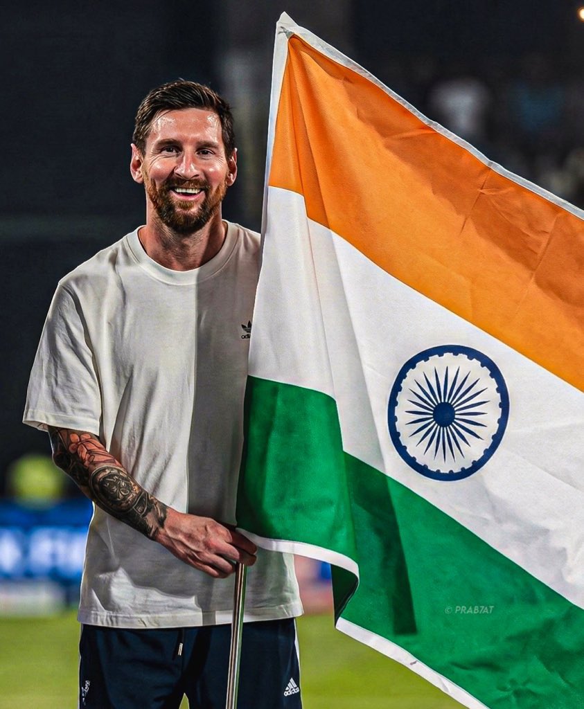 ImShaibal11's tweet photo. Bhikharistan and Kanglus can only dream. 🥱

#leomessi #GOAT𓃵 #goattourindia 
#India #IndianCricket #IndianFootball https://t.co/tqKyIZ8yjb