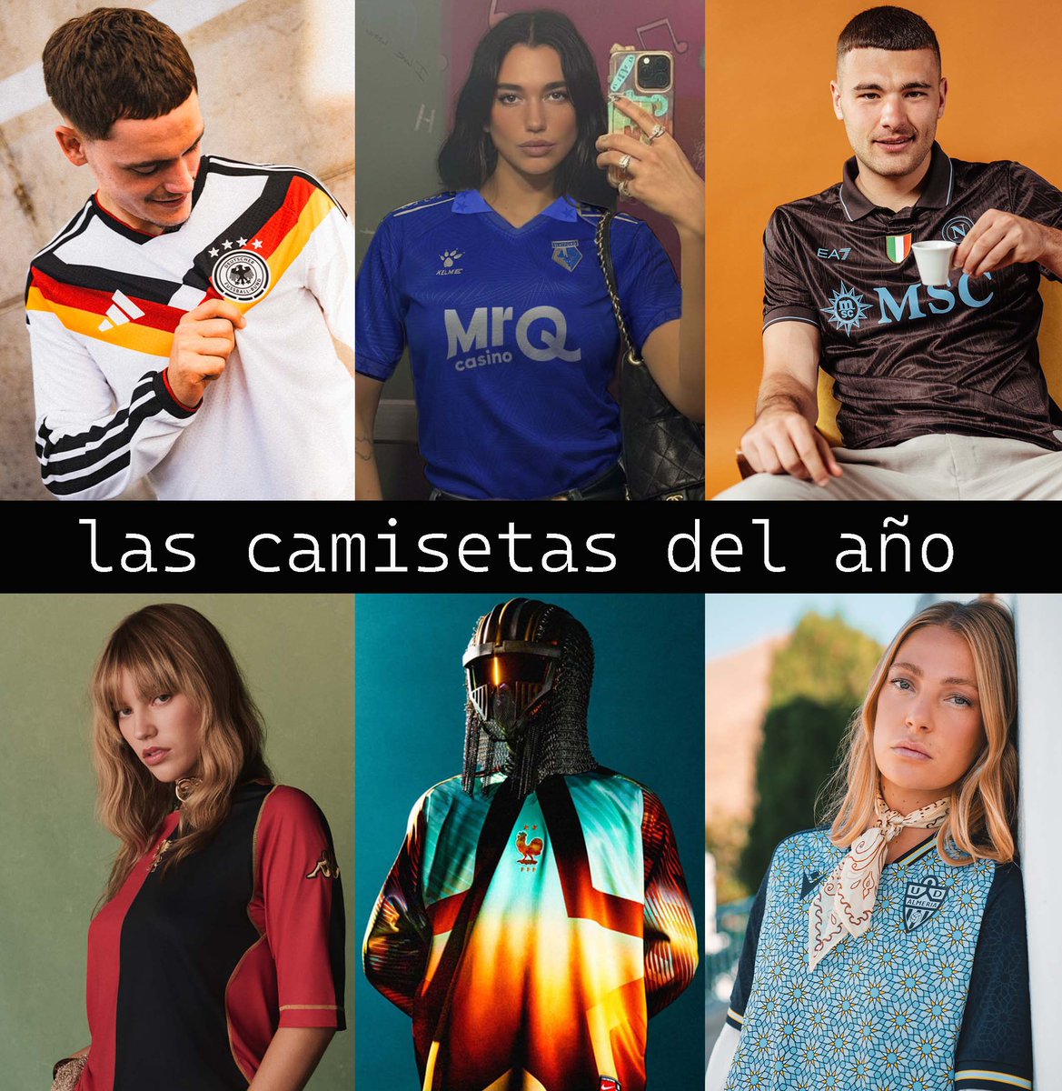 Cerramos un año repleto de ediciones [ cada vez menos ] especiales. Un año que miró más al pasado que al futuro. Un año en el que los conceptos tras las camisetas fueron más brillantes que, ejem, las camisetas.

2025 en 20 trozos de tela 🧵