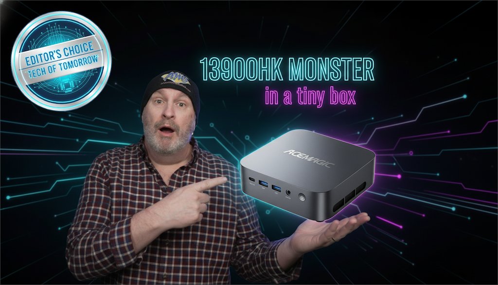 TechOf_Tomorrow's tweet image. The Ace Magic M1 Matrix Mini PC is the most powerful non gaming Mini PC I have tested yet and its currently on sale. Check out my video and see why I have come to this conclusion. Happy Holidays Everyone.

youtube.com/watch?v=EaSCJX…