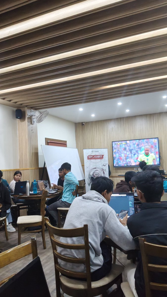 nxtman0z's tweet image. First-hand experience of building on Stellar hackathon hits different🚀
#stellar #hackathon #codingvibes