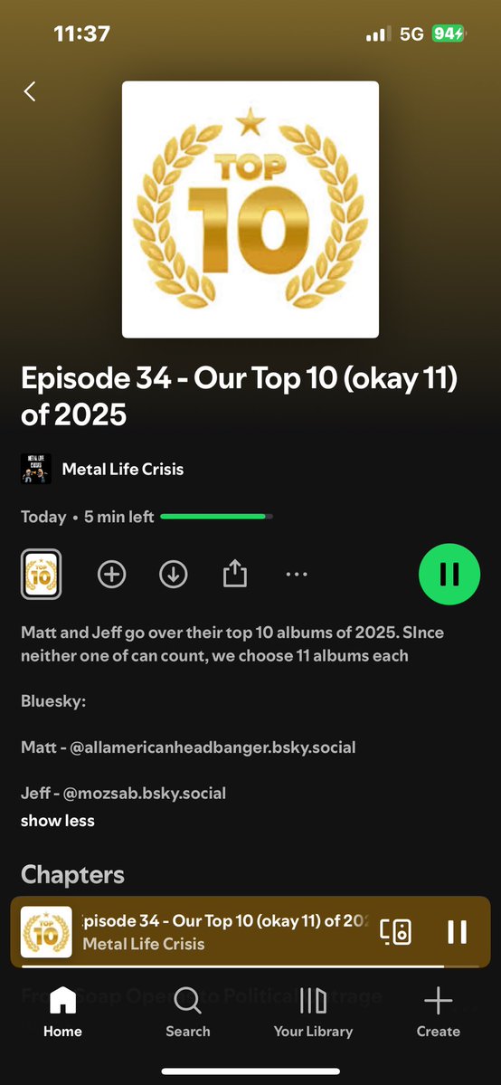 #NowPlaying

My favorite podcast! Check out my friends <a href="/mozsab/">Doomy McDoom Butt</a> and <a href="/mattalica73/">All American Headbanger 🇺🇸</a> ! Such a great pod! And thanks for the shout out! appreciate the love gentlemen! 🤘🏼🤘🏼